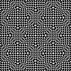 
 Minimal ornamental background with abstract shapes. Black and white texture. Simple abstract ornament background. 