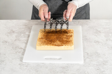 Christmas Eggnog fudge