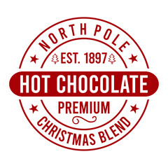 North Pole Est. 1897 Hot Chocolate Premium Christmas Baleno Svg
