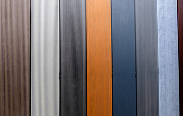 Plastic floor covering for verandas.