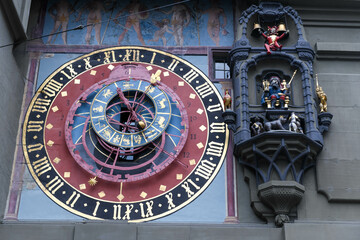 The famous clocktower of Bern on Switzerland, Unesco world heritage