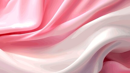 Obraz premium Resonating Rhythms: The Abstract Essence of Rose Waves, an Artistic Exploration of Harmonious Abstractions