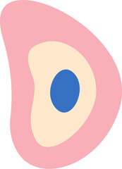 Abstract Rounded Shape
