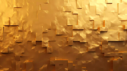 Modern abstract golden background. Generative ai design.