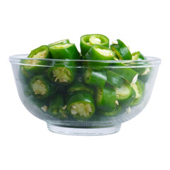 Green Chili Pepper Isolated, Transparent Background
