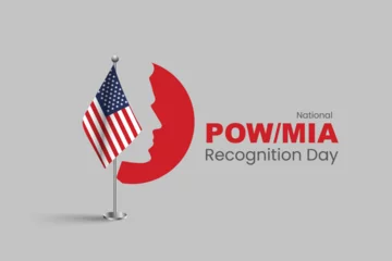 Fototapeten National POW MIA Recognition Day. Pow Mia Recognition Day September 15 Background Vector Illustration. © Artist Rubel