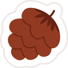 Pint Cone Sticker