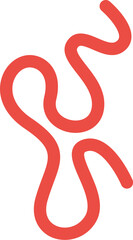 Obraz premium Abstract Curved Line