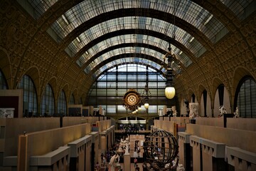 Musee d' Orsay Paris - obrazy, fototapety, plakaty