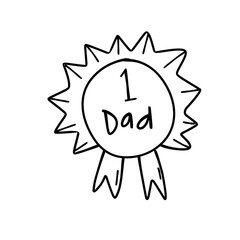 Doodle Father's day Icons