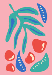 Floral Abstract Painting