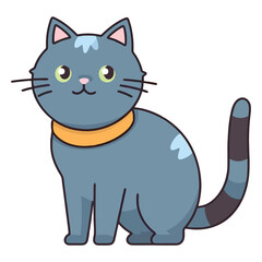 Obraz premium Elegance in Fur: The Enchanting Chartreux Cat Breed