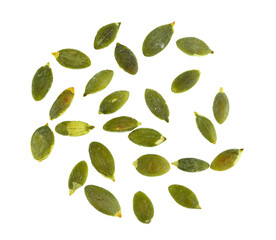 pumpkin seeds isolated on transparent png