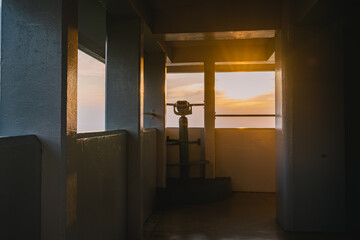 谷上山第2展望台からの夕景 愛媛県伊予市