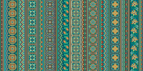 Abstract ethnic stripe vintage background