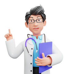 3D portrait of aDoctor avatar