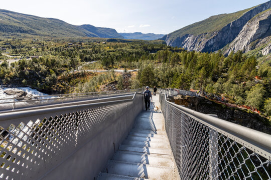 V&oslash;rgingsfossen - Wasserfall Norwegen 4
