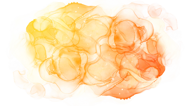 yellow red  watercolor marbled background 
