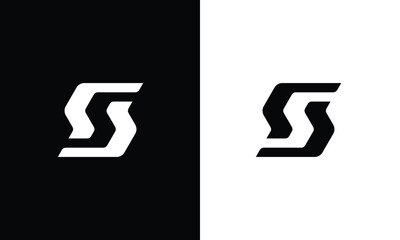 s letter logo corporate. ss letter vector logo - obrazy, fototapety, plakaty