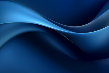 Abstract blue wave background wallpaper illustration
