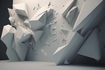 Paper texture wall, Generative AI