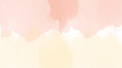 Abstract pink watercolor background.Hand painted watercolor. vector