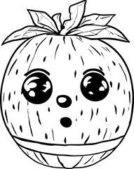 illustration of a fruit