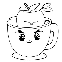 cup of tea with lemon