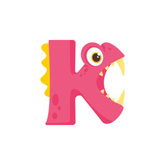 Dinosaur Alphabet and Numbers Illustration for nursery boys birthday party