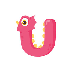 Dinosaur Alphabet and Numbers Illustration for nursery boys birthday party