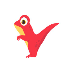 Dinosaur Alphabet and Numbers Illustration for nursery boys birthday party