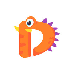 Dinosaur Alphabet and Numbers Illustration for nursery boys birthday party