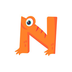 Dinosaur Alphabet and Numbers Illustration for nursery boys birthday party