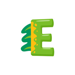 Obraz premium Dinosaur Alphabet and Numbers Illustration for nursery boys birthday party