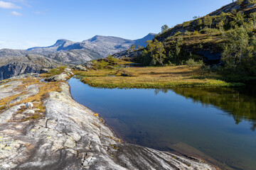 Wanderung Litlverivassforsen - Rago Nationalpark Norwegen 1