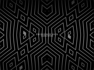 Gray line on black. Minimalist design. Cover design templates, business flyer layouts, wallpapers, etc.