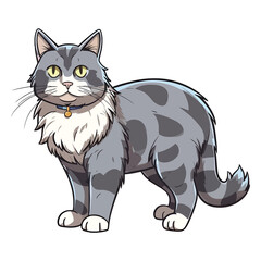 Obraz premium Proud American Bobtail Cat