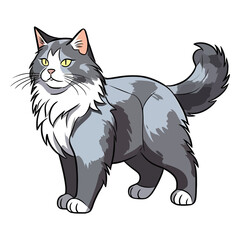 Obraz premium Proud American Bobtail Cat