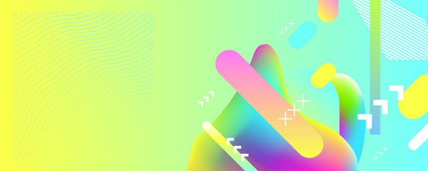 Sale summer backgrounds colorful 3d holiday vector Illustration graphic design poster flyer leaflet party