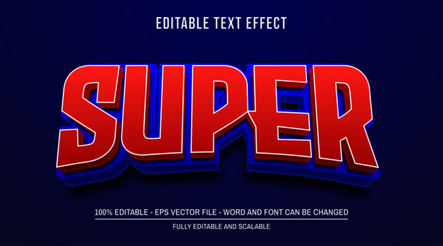 Super logo cheap