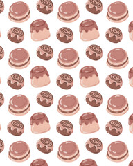 chocolate background pattern