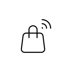 Retail icon design with white background stock illustration