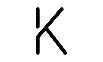 Letter K logo icon