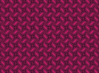 Bright pink floral pattern with gradient vintage style. Beautiful flowing pattern used in backgrounds, decorations, carpets, textiles, clothing.