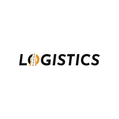 Road and Logistic Transportation Logo Design Creative