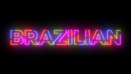 Brazilian text. Laser vintage effect. Retrò style.
