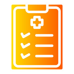Fototapeta premium medical checkup icon 