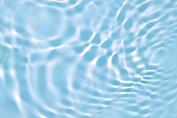 Elegant blue water backdrop, rippling waves, top view, exquisite texture for product staging, dynamic, refreshing, high-definition, Generative AI, Generative, KI



