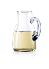 Karaffe mit Weißwein