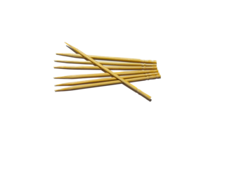 Toothpick, one-sided sharpened toothpick for picking up food scraps that stick to the teeth
